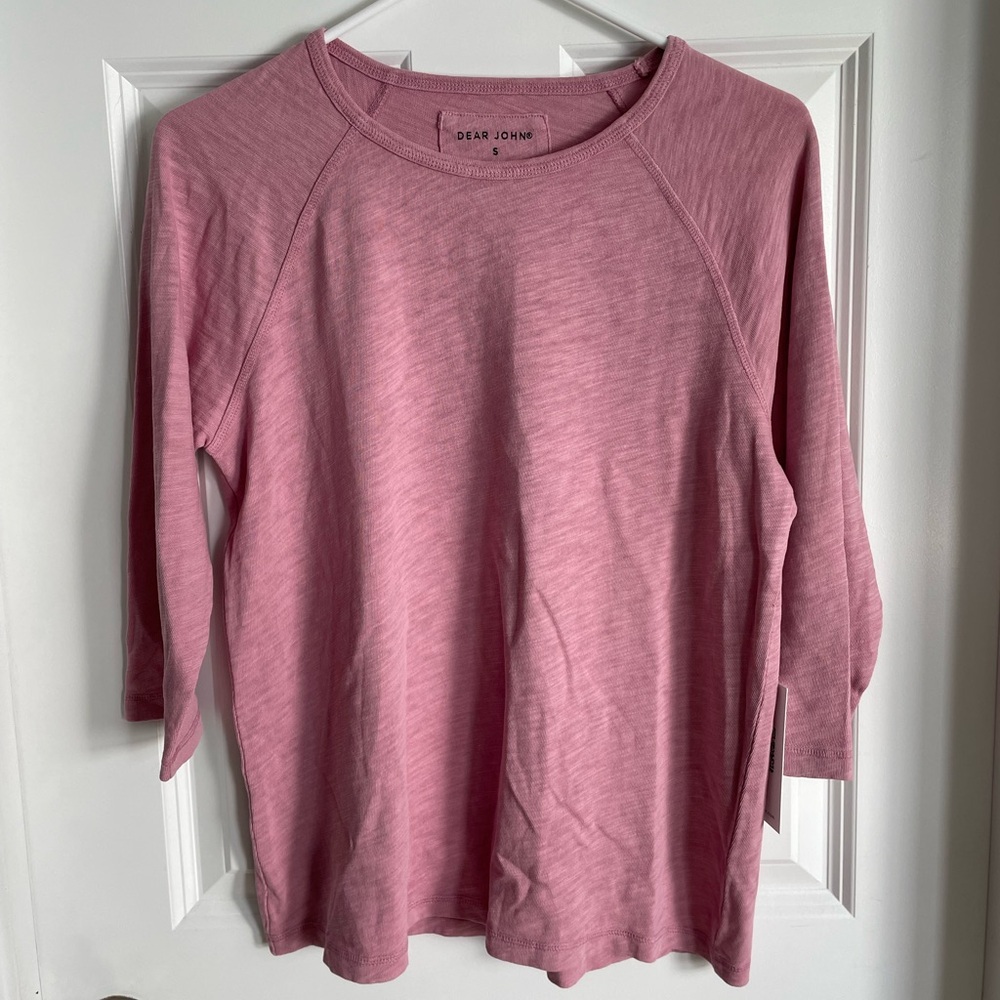 Dear John Women's Mauve Long Sleeve Tee